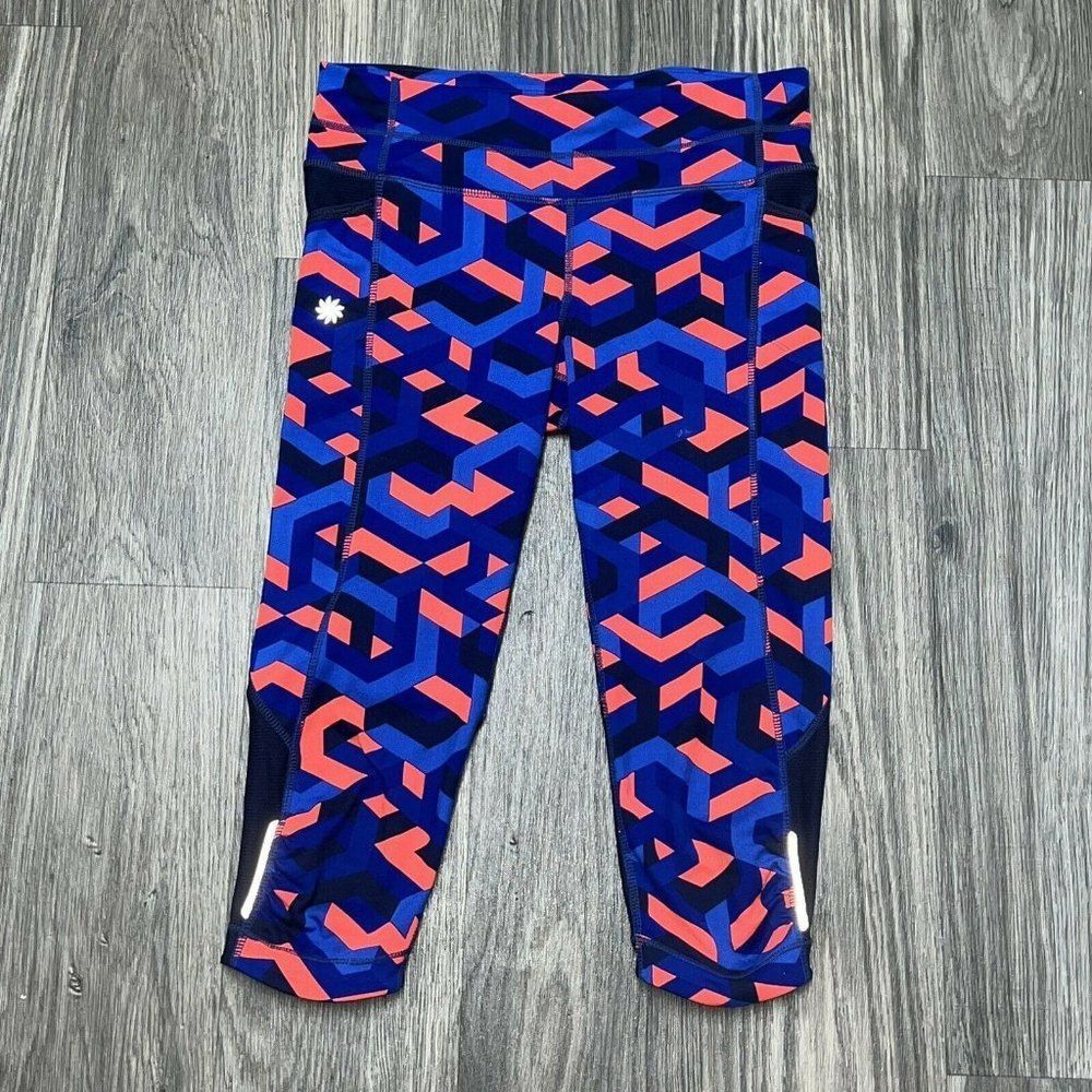 Athleta Women's Size XS Chain Be Free Knicker Capri Leggings Athletic Pockets